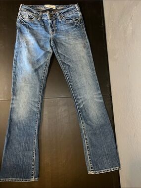 Women's Light Blue Bootcut Jeans - Unbranded